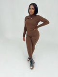 Brown Must Have (Leggings Set)